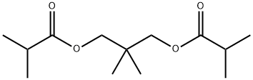 2,2-dimethylpropane-1,3-diyl bisisobutyrate 结构式
