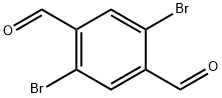 2,5-二溴苯-1,4-二甲醛 结构式