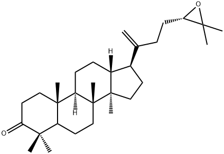 (24S)-24,25-环氧达玛树脂-20-烯-3-酮 结构式