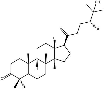 24,25-二羟基达马树脂-20-烯-3-酮 结构式