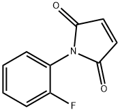 1-(2-氟-苯基)-吡咯-2,5-二酮 结构式