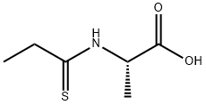 L-Alanine, N-(1-thioxopropyl)- (9CI) 结构式