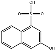 3-羟基萘-1-磺酸 结构式