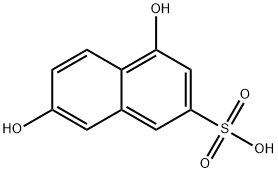 4,7-dihydroxynaphthalene-2-sulphonic acid 结构式