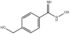 N-HYDROXY-4-(HYDROXYMETHYL)BENZIMIDAMIDE 结构式