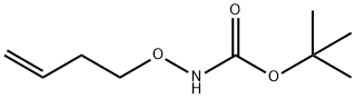 Carbamic acid, (3-butenyloxy)-, 1,1-dimethylethyl ester (9CI) 结构式