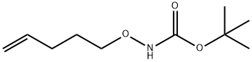 Carbamic acid, (4-pentenyloxy)-, 1,1-dimethylethyl ester (9CI) 结构式