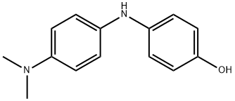 4-[[4-(dimethylamino)phenyl]amino]phenol  结构式