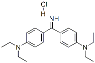 4,4'-carbonimidoylbis[N,N-diethylaniline] monohydrochloride 结构式