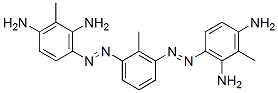 3,3'-[(2-methyl-m-phenylene)bis(azo)]bistoluene-2,6-diamine  结构式