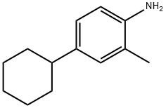 2-methyl-4-cyclohexylaniline 结构式