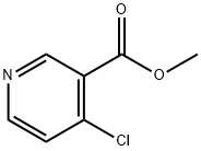 甲基 4-氯烟酸酯 结构式
