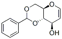 4,6-O-苄烯-D-己烯糖 结构式