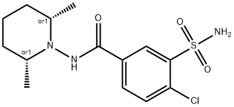 氯帕胺 结构式