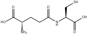 G-谷氨酸-半胱-三氟乙酸盐 结构式