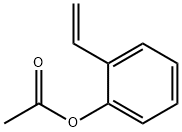 乙酸-2-乙烯基苯基酯 结构式