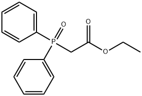 (ETHOXYCARBONYLMETHYL)DIPHENYLPHOSPHINE 结构式