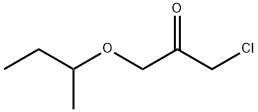 2-Propanone,  1-chloro-3-(1-methylpropoxy)- 结构式