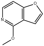 4-Methoxy-5-azabenzo[b]furan, 4-Methoxy-5-aza-1-benzofuran 结构式