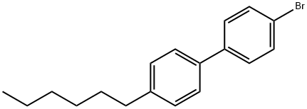 4-溴-4'-正己基联苯 结构式