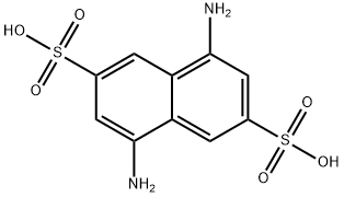 4,8-diamino-2,6-naphthalenedisulfonic acid 结构式