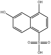 4,6-dihydroxynaphthalene-1-sulfonic acid 结构式
