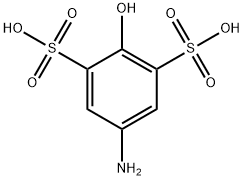 4-Aminophenol-2,6-disulfonic acid 结构式