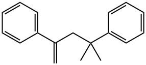 2,4-二苯基-4-甲基-1-戊烯 结构式