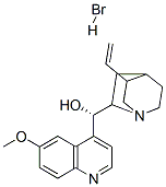 (9S)-6'-methoxycinchonan-9-ol monohydrobromide  结构式