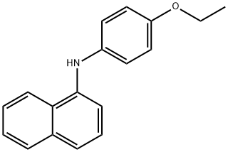 N-(4-ethoxyphenyl)naphthalen-1-amine 结构式