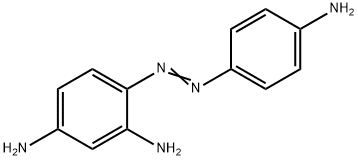 4-[(4-Aminophenyl)azo]-1,3-benzenediamine 结构式