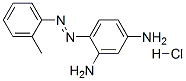 4-(o-tolylazo)benzene-1,3-diamine monohydrochloride  结构式