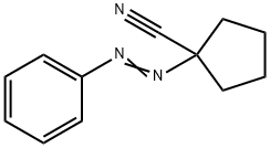 Cyclopentanecarbonitrile, 1-(phenylazo)- (9CI) 结构式