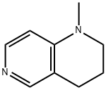 1-METHYL-1,2,3,4-TETRAHYDRO-[1,6]NAPHTHYRIDINE 结构式
