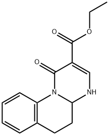 1-Oxo-4,4a,5,6-tetrahydro-1H-pyrimido[1,2-a]quinoline-2-carboxylic acid ethyl ester 结构式