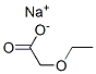 钠2-乙氧基乙酸酯 结构式