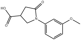 1-(3-Methoxyphenyl)-5-oxopyrrolidine-3-carboxylicacid