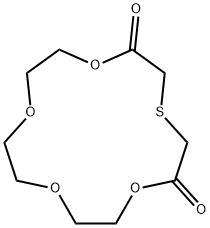 2,6-DIKETO-4-THIA-15-CROWN-5 结构式