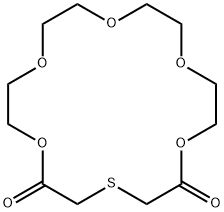 2,6-DIKETO-4-THIA-18-CROWN-6 结构式