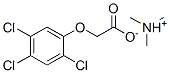trimethylammonium 2,4,5-trichlorophenoxyacetate 结构式