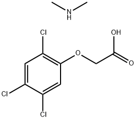 dimethylammonium 2,4,5-trichlorophenoxyacetate 结构式