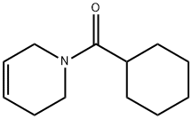 1,2,3,6-Tetrahydro-1-(cyclohexylcarbonyl)pyridine 结构式