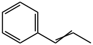 反-β-甲基苯乙烯 结构式