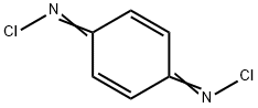 N,N'-dichloro-p-benzoquinonediimide 结构式