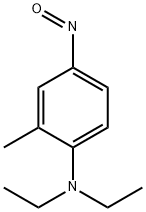 N,N-diethyl-4-nitroso-o-toluidine  结构式