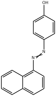 p-(1-naphthylazo)phenol  结构式