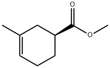 3-Cyclohexene-1-carboxylicacid,3-methyl-,methylester,(1S)-(9CI) 结构式