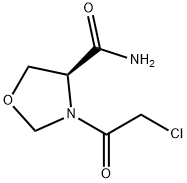 4-Oxazolidinecarboxamide, 3-(chloroacetyl)-, (4S)- (9CI) 结构式