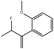 Benzene, 1-(2-fluoro-1-methylenepropyl)-2-methoxy- (9CI) 结构式