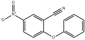 5-硝基-2-苯氧基苯甲腈 结构式